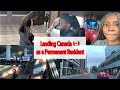 ARRIVING IN CANADA AS A PERMANENT RESIDENT|| RELOCATION VLOG 2||  GOODBYE TO LONG DISTANCE...