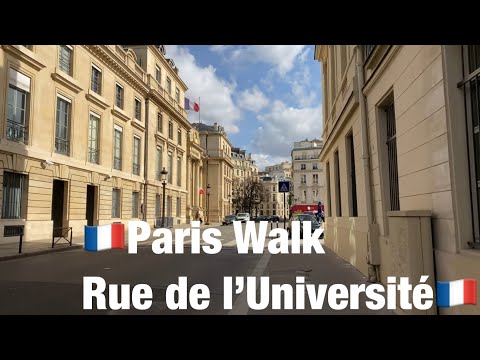 ??Paris Walk     Rue de l’Univesité??