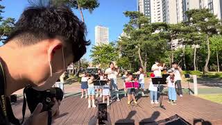 24.6.1 어바웃바이올린 금강로하스공원 버스킹연주 [환희의송가]