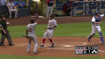 WSH@MIL: Desmond scores after throwing error at third