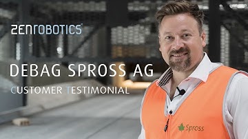 ZenRobotics SPROSS - Recycling Robots guarantee high efficiency in challenging conditions