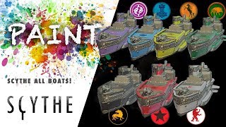 Scythe Boats Paint Guide | Scythe Board game