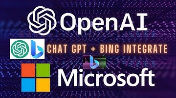 CHATGPT  BLENDED With BING. Open AI integrate with Microsoft.