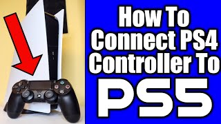 How To Connect PS4 Controller To PS5 #Shorts