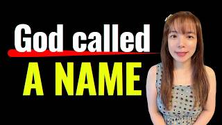 GOD CALLED A NAME AND LEFT A MESSAGE