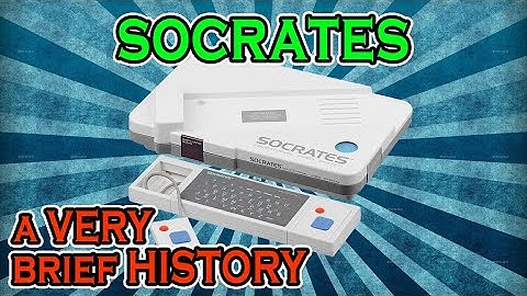 De Socrates-videogameconsole van Vtech 🎮 Een HEEL korte geschiedenis