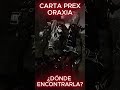 🕷️ WARFRAME 🕸️CARTA PREX DE ORAXIA | ¿DÓNDE ENCONTRARLA? #warframe #shorts