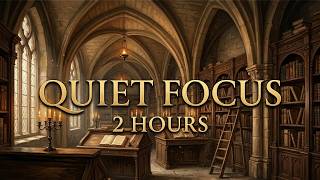 2 Hour Study Music | Celtic Monastery Library for Quiet Focus