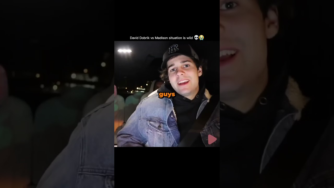 @DavidDobrik they always trolling each other 😭 #daviddobrik #madisonbeer #shorts
