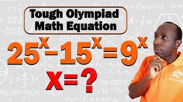 Olympiad Problem Solving | Exponential Equation Challenge