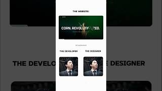 Mind-Blowing 3D Website Design 🔥 #shorts