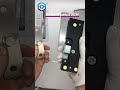 Brushed Stainless Bottom Door Patch Fitting with Bottom Insert For 3/4" Glass