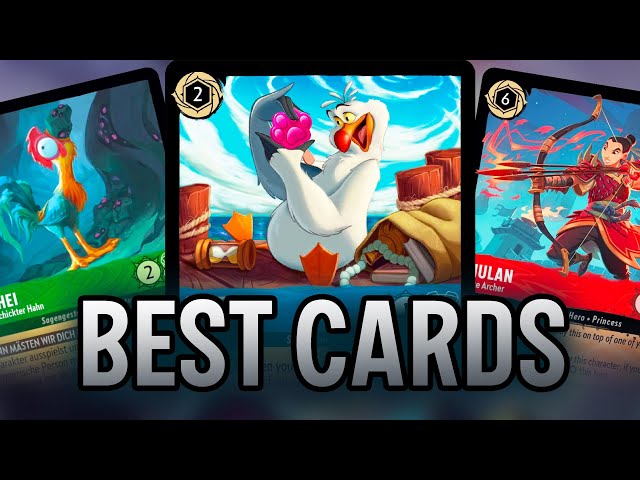 The TOP 10 Cards of Set 4  Lorcana Ursula's Return