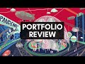 Portfolio review with @todoesarq