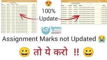 😭 IGNOU Assignment marks not Updated 😭 solution of January 2023 assignment.