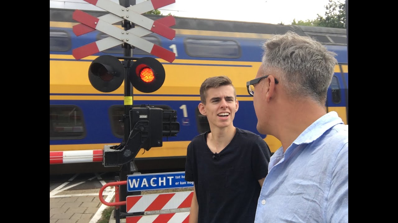 Niek hielp bij treinongeluk in Oss