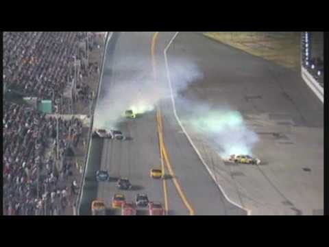 Dale Earnhardt Jr. 2009 Budweiser Shootout Wreck