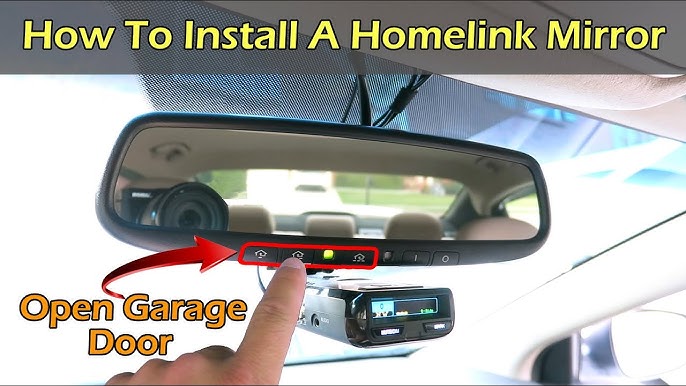 Auto-Dimming Mirror with HomeLink® (Frameless)