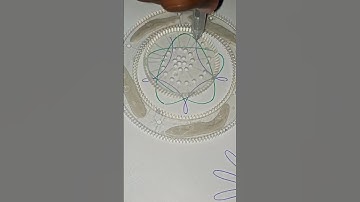I enjoyed my childhood life a Spirograph Designs and Art #asmr #art #diy #spirograph #shorts