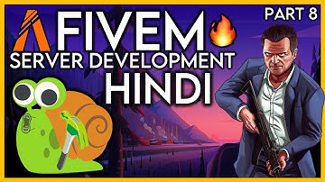 FiveM Server Development in Hindi | Part 8 | Jail, Vehicle Lock and many more scripts | Yuvraj Verma
