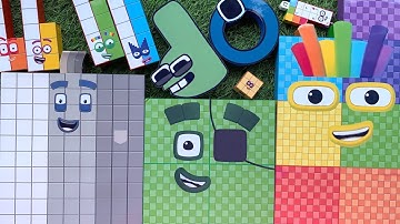 Looking for Numberblocks NEW 1288 Puzzle Tetris Space ASMR  | Numberblocks Satisfying Video