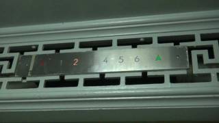 Vintage DOVIS Traction elevator @ Robert E Lee Building Lexington VA