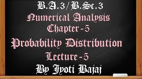 Numerical Analysis..ch-5..lec-5.. by Ms Jyoti Bajaj