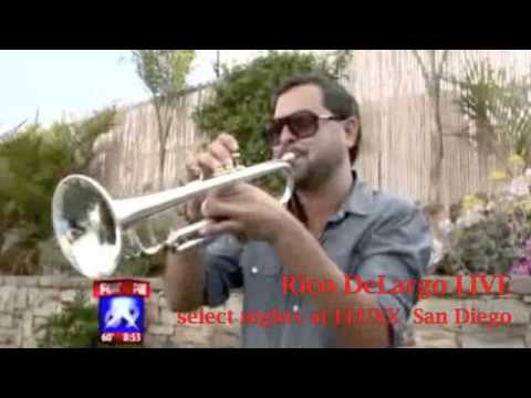 Rico DeLargo Trumpet Player on Fox5 | FLUXX Nightc...