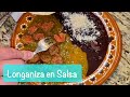 Longaniza en Salsa de Tomatillo Milpero