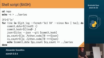 Alexander Sosedkin – xonsh 0.9.4