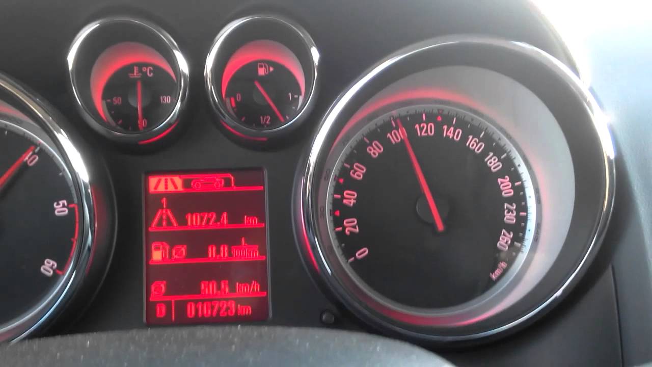 Opel Vauxhall Astra Combi 12 2 0 Cdti 165 Hp 0 100 Acceleration Hd Youtube