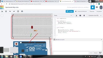 Monitoreo del estado de un led usando el puerto serial y arduino