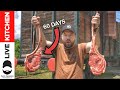 Δεν Υπάρχει πιο τρυφερό κρέας!! Ζουμερή Μοσχαρίσια Μπριζόλα Tomahawk 60 ημερών Μαγειρεμένη σε γάστρα
