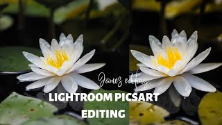 Lotus flower colour effect editing in Lightroom mobile editing ( james editing ) screenshot 3