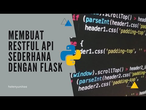 Tutorial Cepat API CRUD menggunakan Flask Python