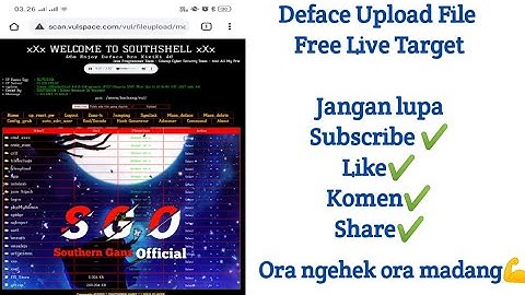 Deface Upload File | Free Live Target