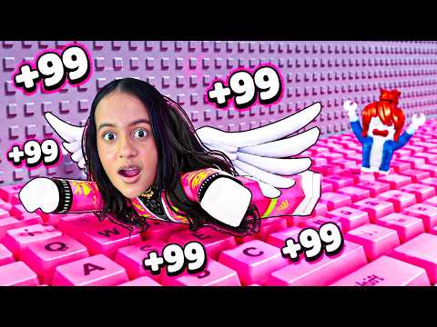 ESCAPE THE KEYBOARD but I CAN FLY in ROBLOX 😱 - Angi Fire