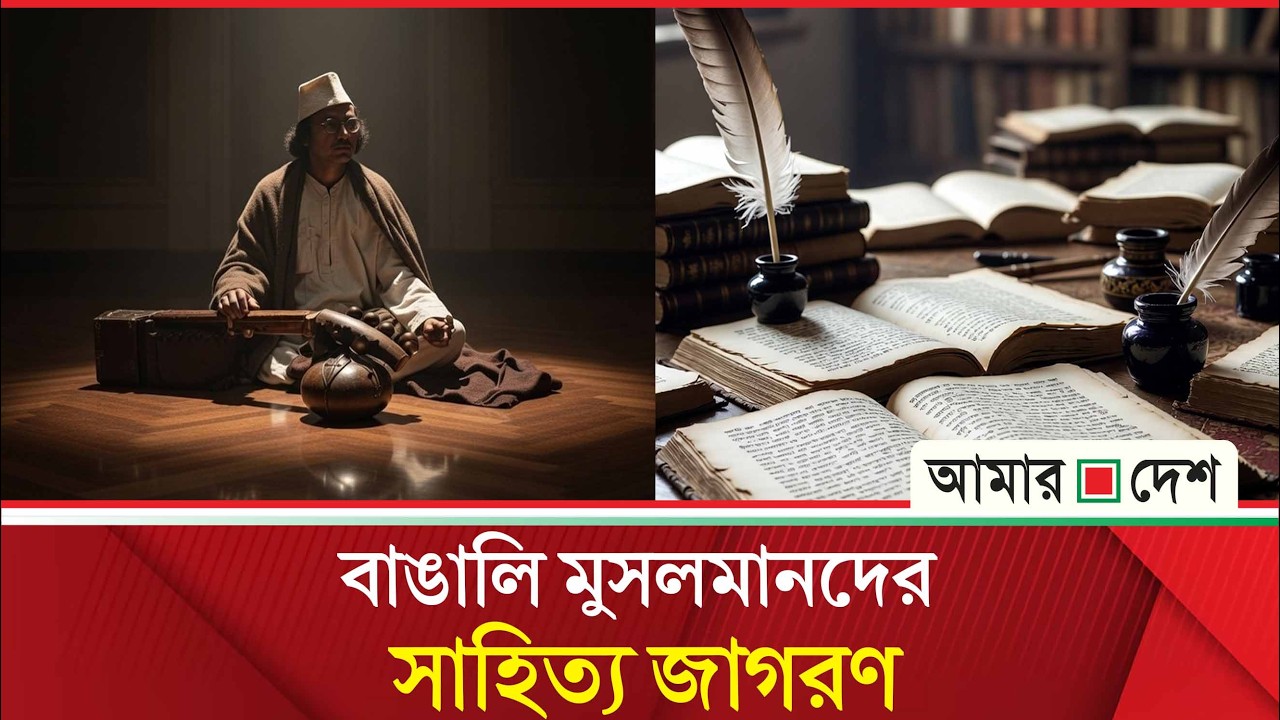 আধুনিক বাংলা সাহিত্যজাগরণে বাঙালি মুসলমান  | Amar Desh Oitijjhya