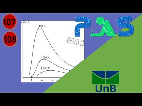 ⚡ PAS3 2013 Física 107 e 108⚡ Comprimento de Onda.