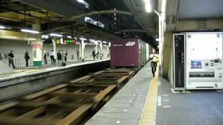 JR貨物EF81‐88 松戸駅通過