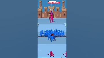 High speed run Gameplay 💹 Best Funny shorts 💹 Join Clash run  #shorts Part- 494