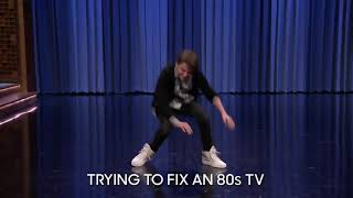 Noah Schnapp dancing Toxic