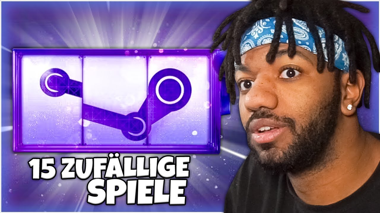 ICH KAUFE 15 ZUFÄLLIGE STEAM SPIELE!!