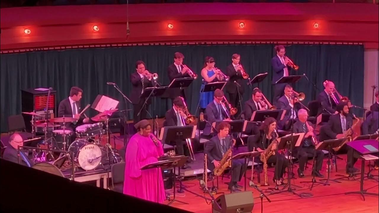 UNT 100 Lab Band closing tune for 75th anniversary, with Roger Dismore