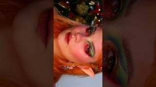 3 идеи новогоднего макияжа 🎄 Подное видео на канале🥰 #допосле #макияж #мейк #beauty