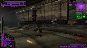 Armored Core Silent Line - Destroy Cargo Transport easy S rank (no OP-I)