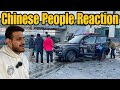 Chinese people reaction on an indian car  india to australia by road ep35