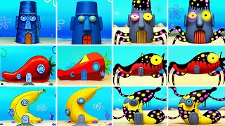 Spongebob vs Digital Circus: Kaufmo has taken over ALL HOUSES Resimi