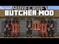 Minecraft BUTCHER MOD / KILL COWS AND MAKE A WONDERFUL BBQ!! Minecraft