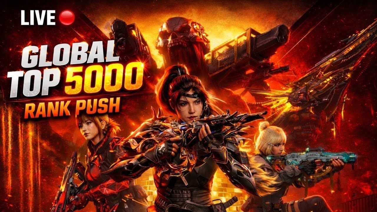 ROAD TO GLOBAL TOP 5000 🏆 | Day 2 COD Mobile LIVE 🔴